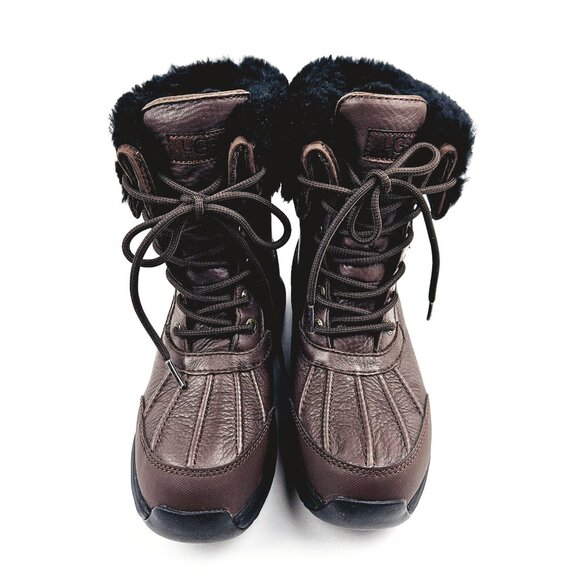 UGG Adirondack III Boots in Burnt Cedar - Picture 3 of 12